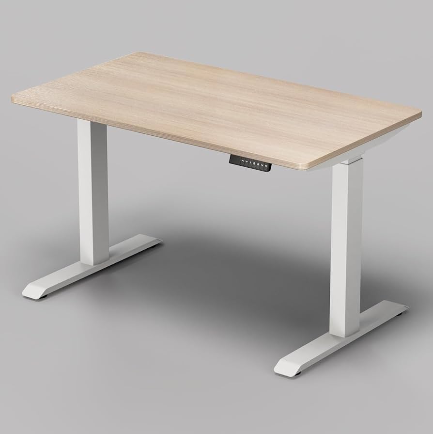 Amazon.co.jp: 山善(YAMAZEN) 昇降デスク 電動 一枚板 昇降式